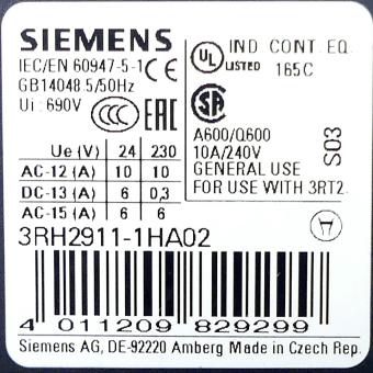 auxiliary switch  New FS