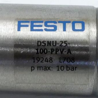 Piston rod cylinder DSNU-25-100-PPV-A 19248 Used