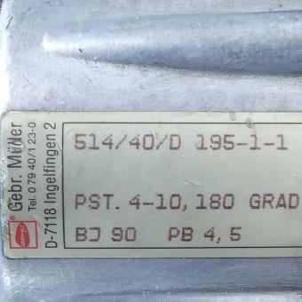 Angle seat valve  Used