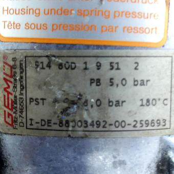 Angle seat valve  Used