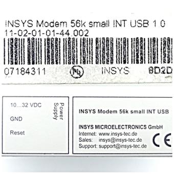 Industry modem 56k small INT USB 1.0 