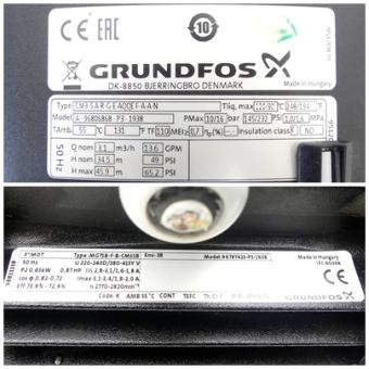 Horizontale Saugpumpe CM3-5 A-R-G-E-AQQE F-A-A-N 