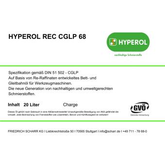 Bett- und Gleitbahnöl REC CGLP 68 