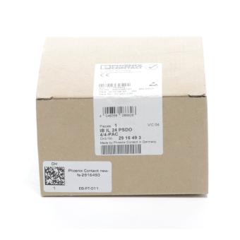 Sicherheitsmodul IB IL 24 PSDO 4/4-PAC  Neu OVP