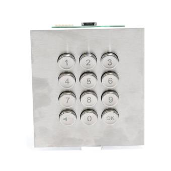 Number pad Stainless steel keyboard  New FS