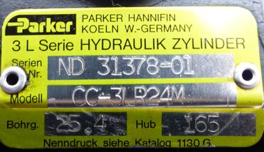 Hydraulic Cylinder ND 31378-01 