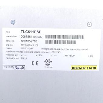 Twin Line Servo Drive TLC511PSF 