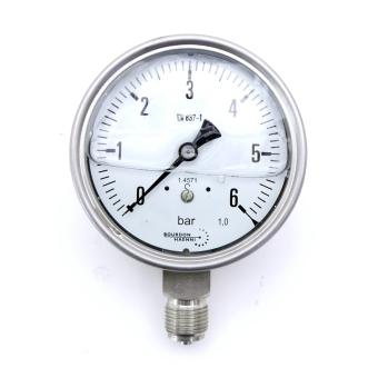 Manometer 0 - 6 bar 