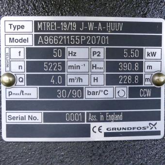 Rotary pump A96621155P20701 