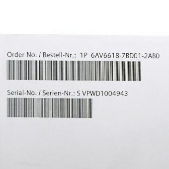 SIMATIC WinCC flexible /Sm@rtService  Neu geöffnete OVP