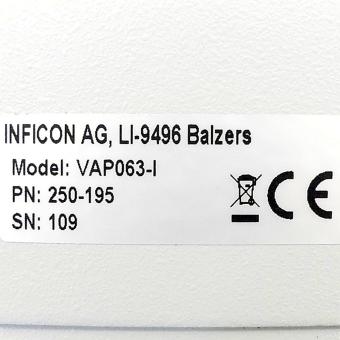 Vacuum valve VAP063-I New