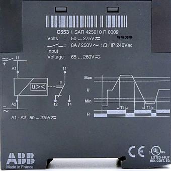 Electronic measuring and monitoring relay C553 