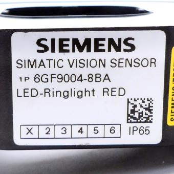 LED-Ringlicht rot diffus für SIMATIC VS100 
