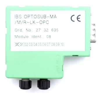 Optical Fiber Converter IBS OPTOSUB-MA/M/R-LK-OPC 