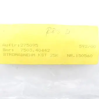 Stromabnehmer KST 25K 