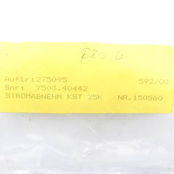 Stromabnehmer KST 25K 