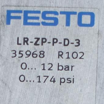 Druckregler-Zwischenplatte LR-ZP-P-D-3 