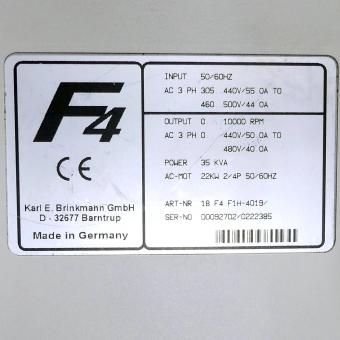 Frequenzumformer F4 