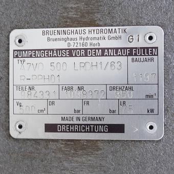 Axial piston variable pump 