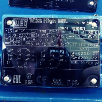 Three Phase Motor W22 High Eff. 