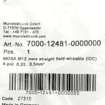 Rundsteckverbinder 