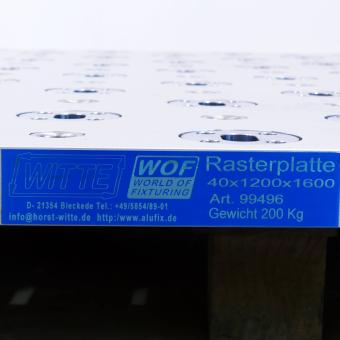 ALUFIX Rasterplatte 