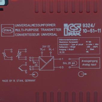 Universalmessumformer 9324/10-51-11 