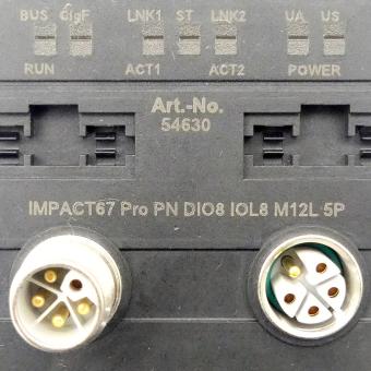Kompaktmodul IMPACT67 Pro PN DIO8 IOL8 M12L 5P 