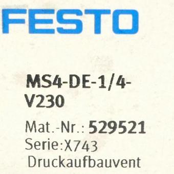 Druckaufbauventil 
