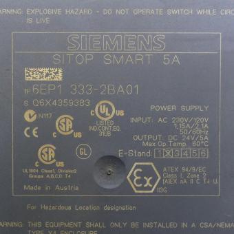 Power Supply SITOP Smart 5A 