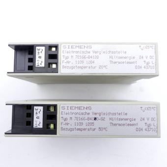 Electronic comparison junction 