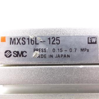 Kompaktschlitten MXS16L-125 