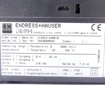 Conductivity transmitter Liquisys CLM223 