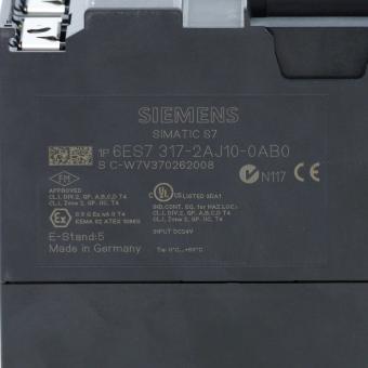 Central Processing Unit CPU317-2 DP 6ES7 317-2AJ10-0AB0 