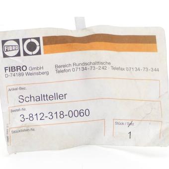 Schaltteller 3-812-318-0060 