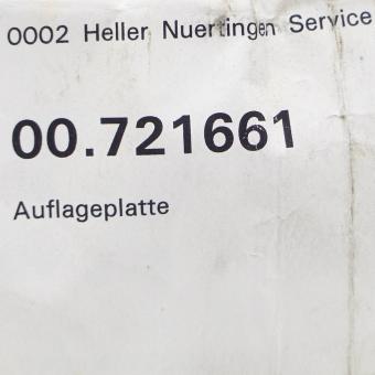 Auflageplatte 00.721661 