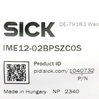 Proximity sensor IME12-02BPSZC0S 