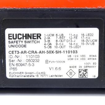 Safety Switch CET3-AR-CRA-AH-50X-SH-110103 Used