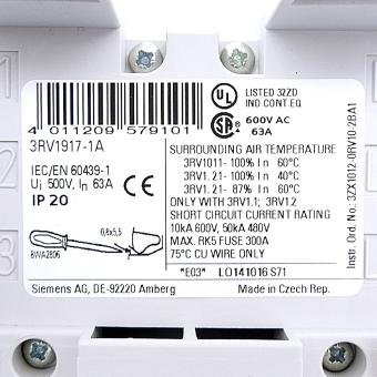 3-phase busbar 