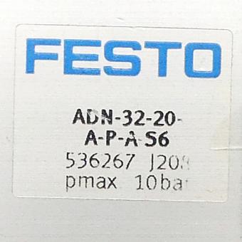Compact cylinder ADN-32-20-A-P-A-S6 