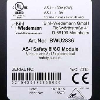 AS-i Safety 8I/8O Module  