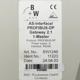BW1249 AS-Interface/Profibus-DP 