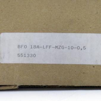 Fiber Optic BFO18A-LFF-MZG-10-0,5 