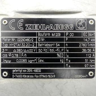Motor für Schraubenspindelpumpe 