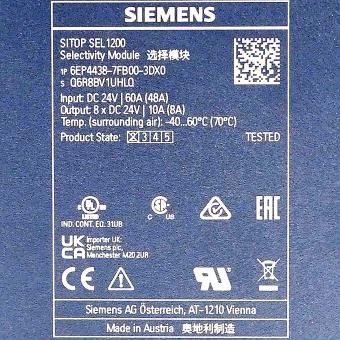 SITOP SEL1200 selectivity module 