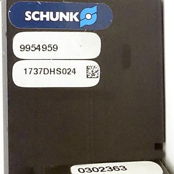 Pneumatisches Schnellwechselsystem mit elektrischem Durchführungsmodul 