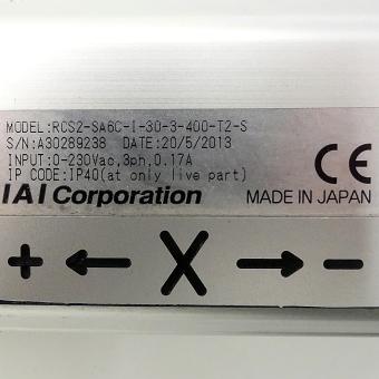 RoboCylinder RCS2-SA6C-I-30-3-400-T2-S 