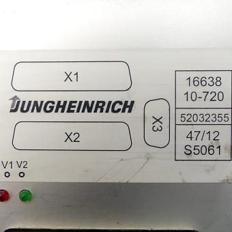 Control unit for high-bay stackers  