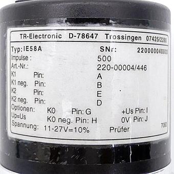 Incremental rotary encoder IE58A 