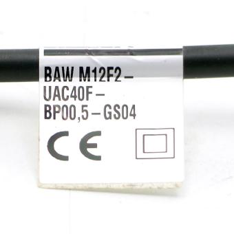 Sensor inductive BAW M12F2-UAC40F-BP00,5-GS04 